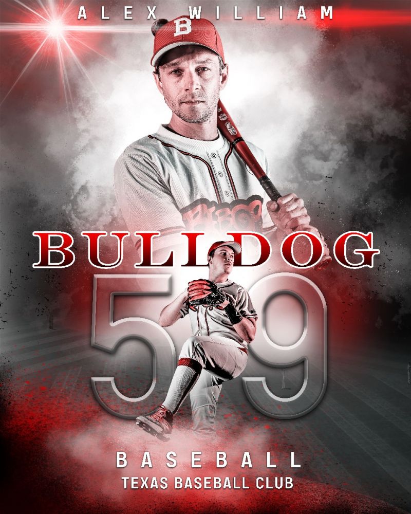 BaseballBulldogTemplatePhotography@templatecloset.com