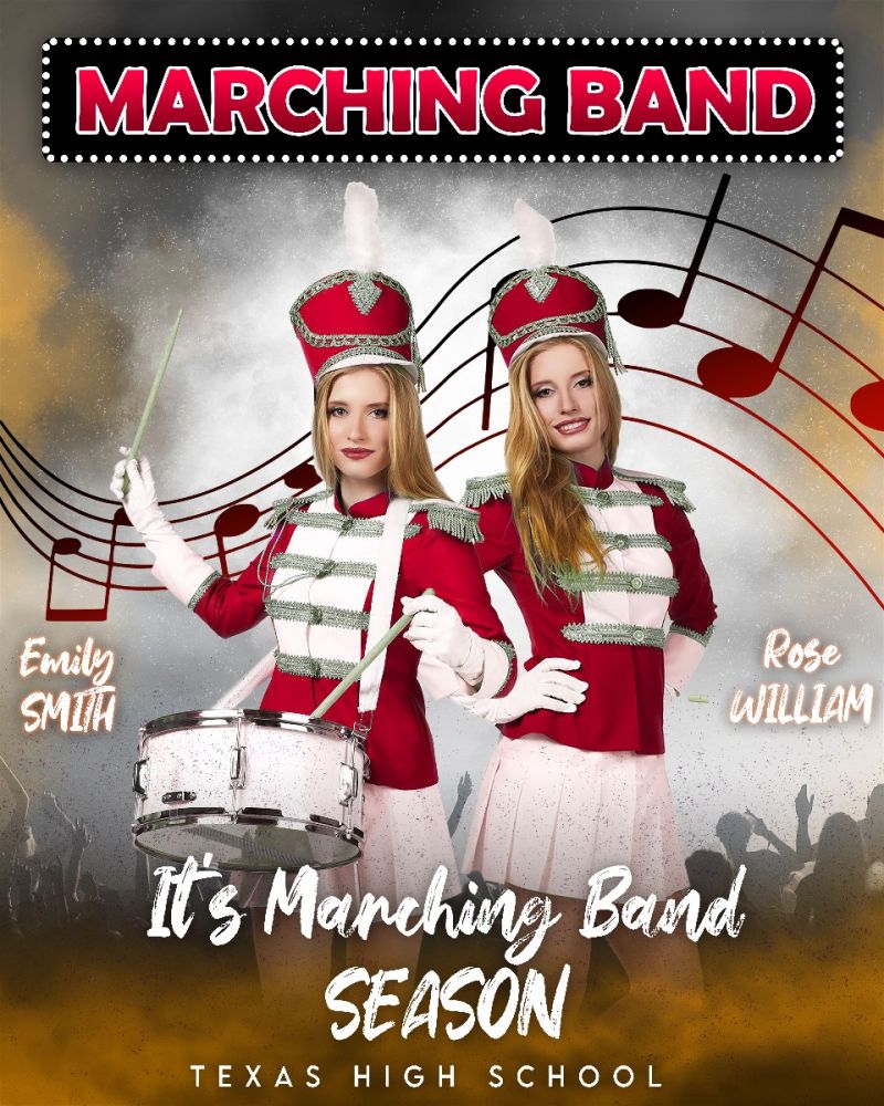 MarchingBand-It'sMarchingBandSeasonTemplate@templatecloset.com