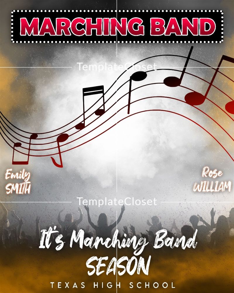 MarchingBand-It'sMarchingBandSeasonTemplate@templatecloset.com