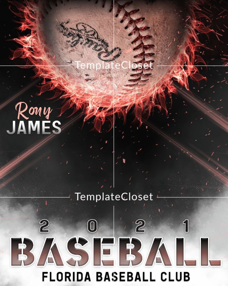 BaseballRonyJamesHighSchoolTemplatePhotography@templatecloset.com