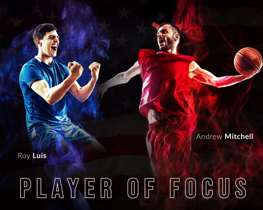 Player of focus - Sports Photography Poster
