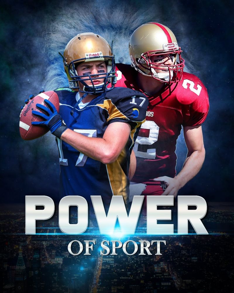 Power of Sports Photography Template