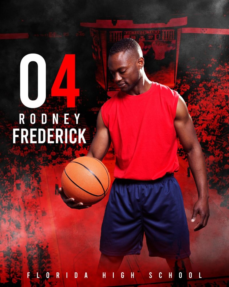 Rodney Frederick Basketball Player Template