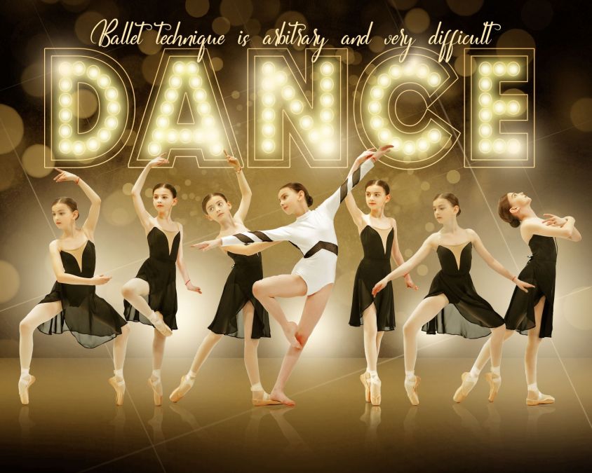BalletDance-BalletTechniqueIsArbitraryAndVeryDifficultPhotographyTemplate@templatecloset.com