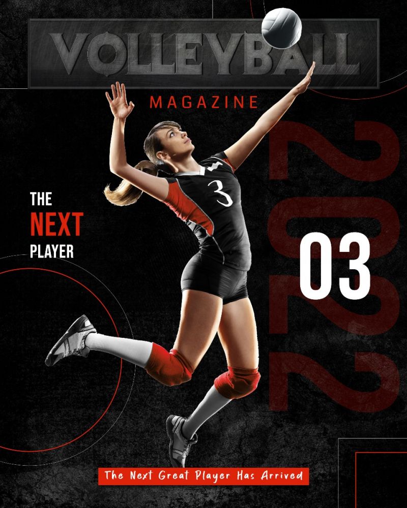 VolleyballMagazineCoverTemplate@templatecloset.com