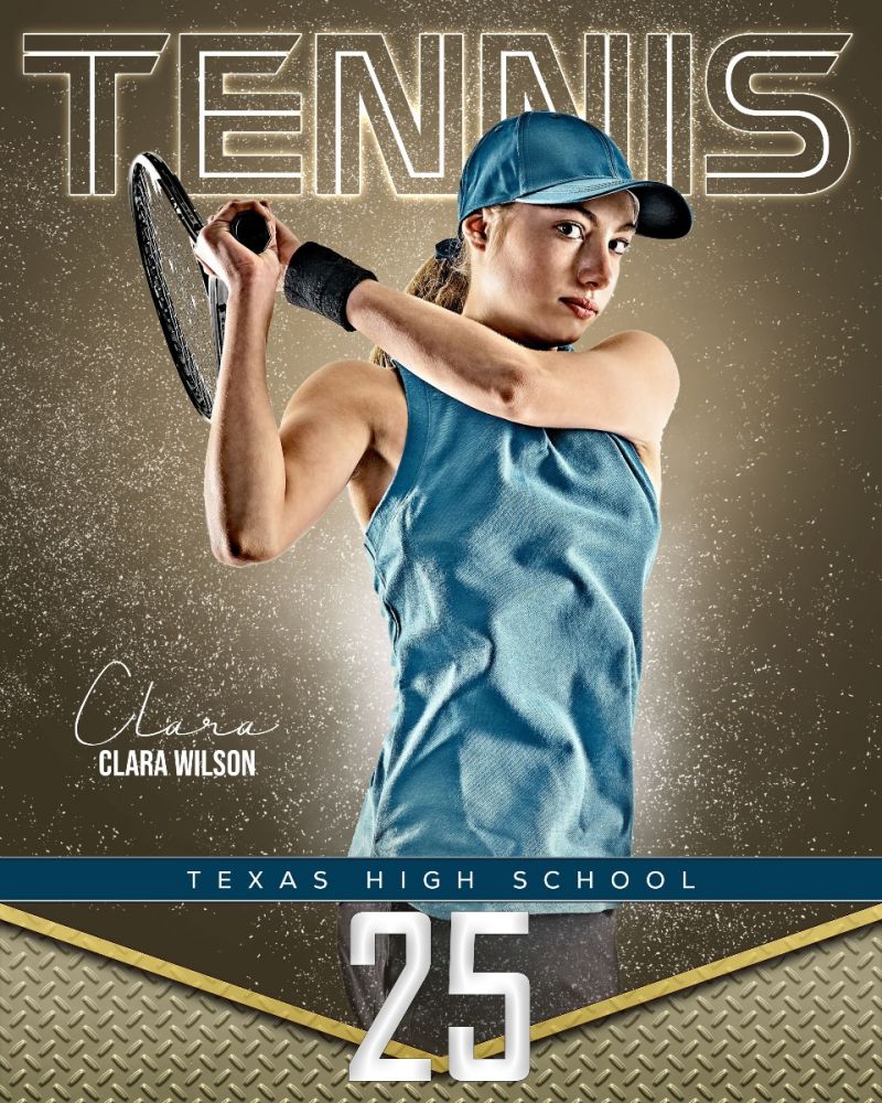 Clara Wilson - Tennis Texas High School Template
