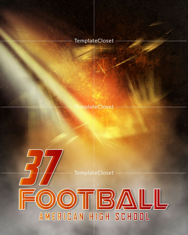 Football American High School Poster