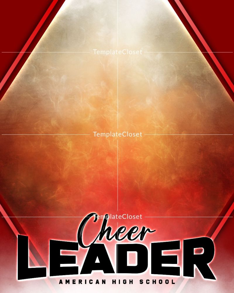 Fully Customizable Cheer Leader Enliven Effect Template