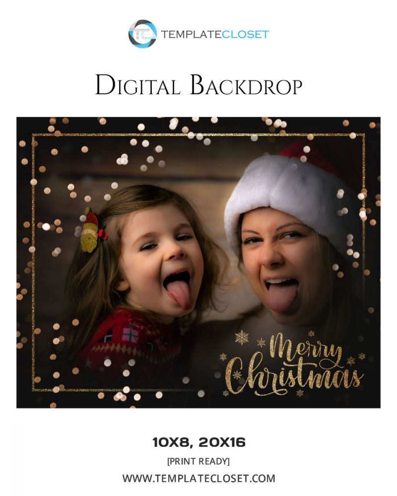 Christmas Digital Background