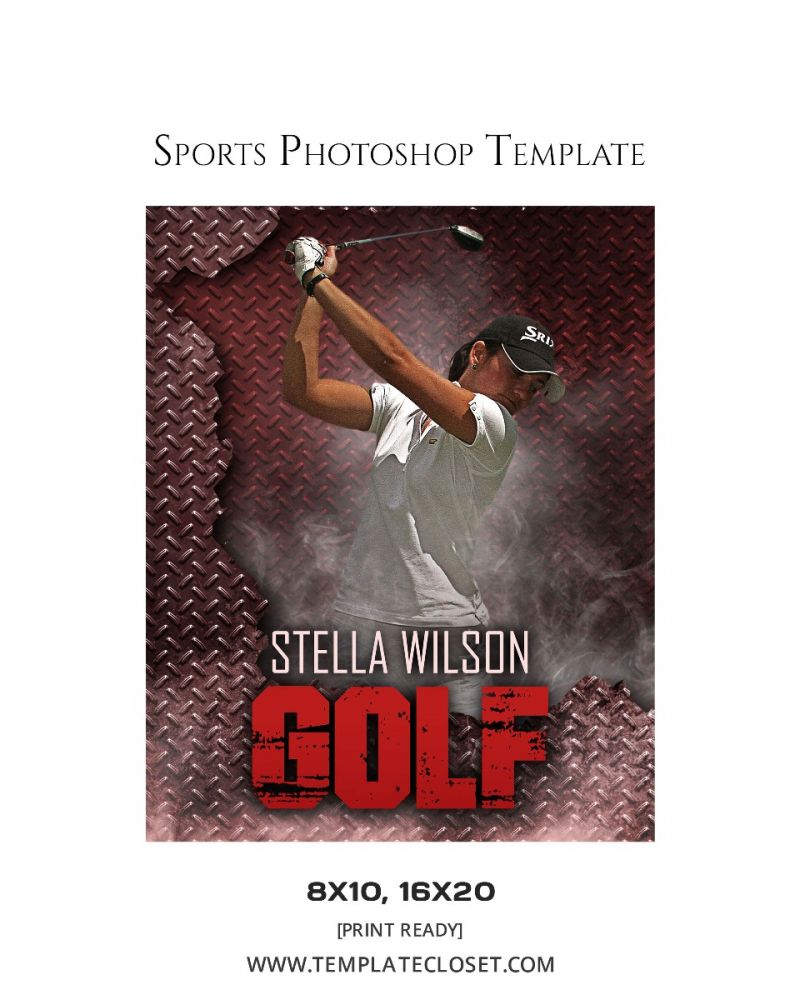 Golf Sport Photography Template