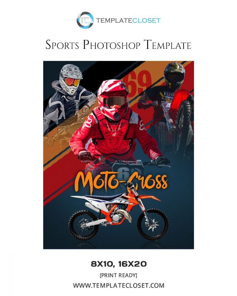 Moto Cross Sports Photography Template
