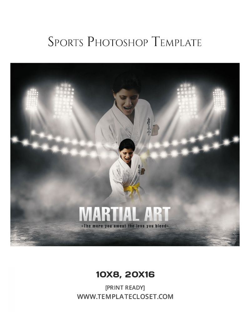 Martial Art Enliven Effect Template