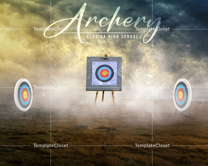Archery Texas High School Print Ready Template