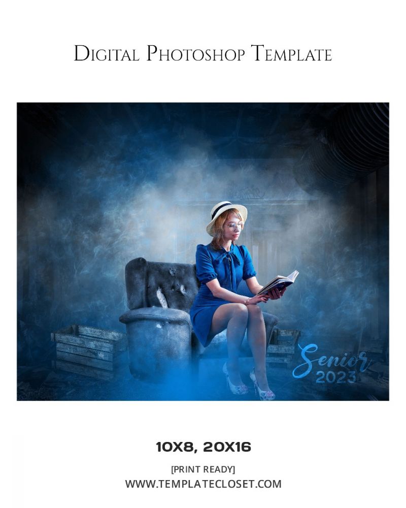 Senior Digital Photography Print Ready Template