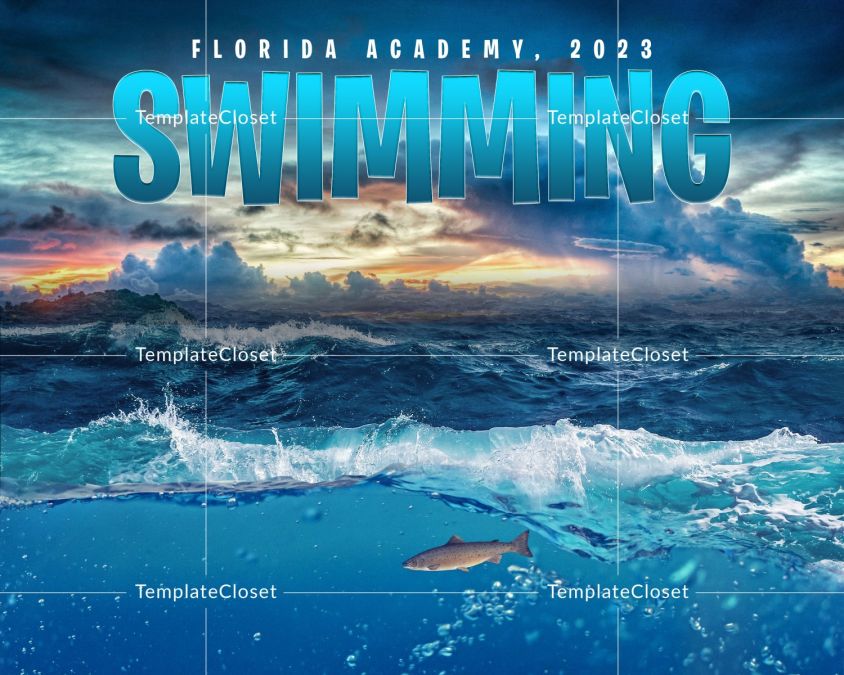 Swimming Florida Academy Photography Template_