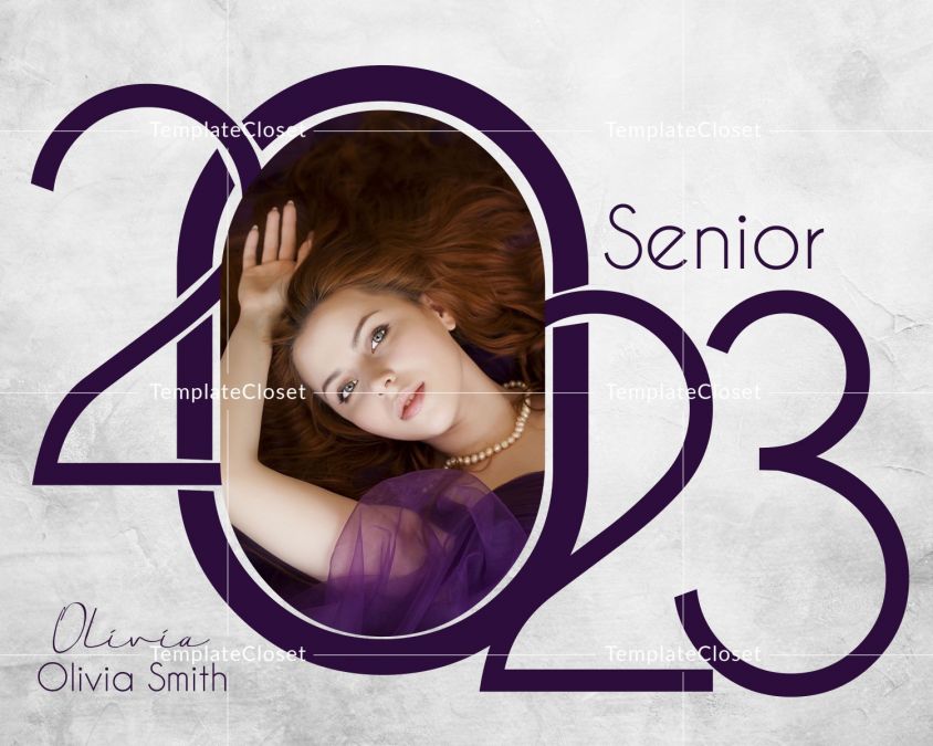 Senior Enliven Effect Customized Digital Photography Template