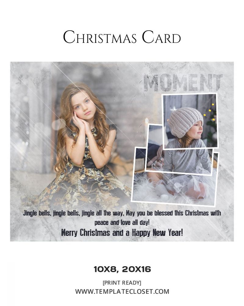 Christmas Kids Memory Mate Print Ready Card