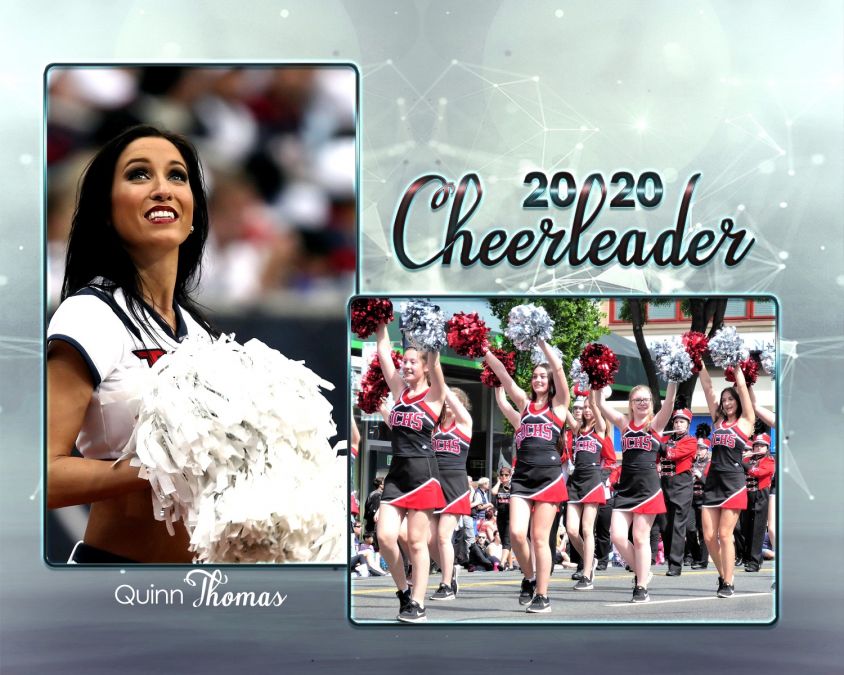Cheerleaders Team Photography Template