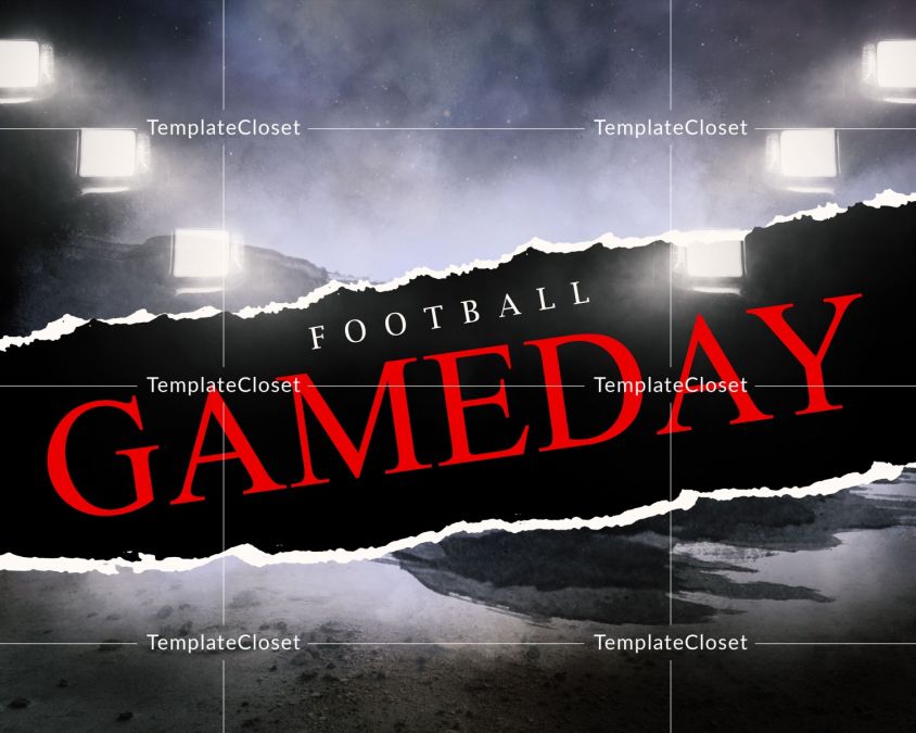 Game Day - Football Sports Photoshop Poster