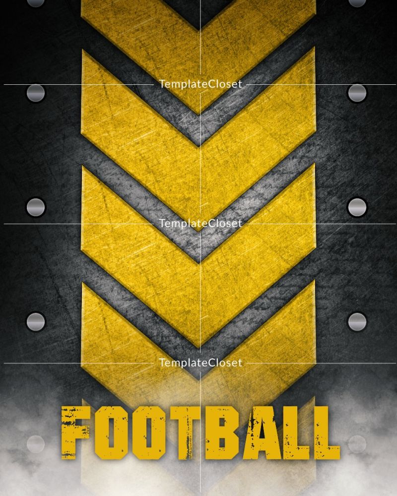 Football HD Effect Photography Template