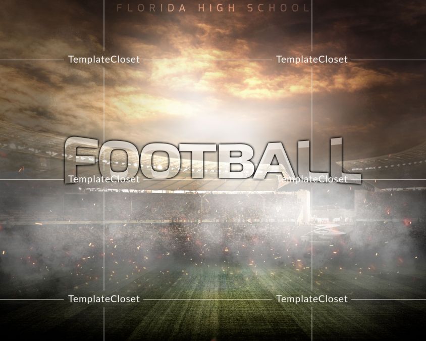Game - Football Moves Sports Photoshop Template