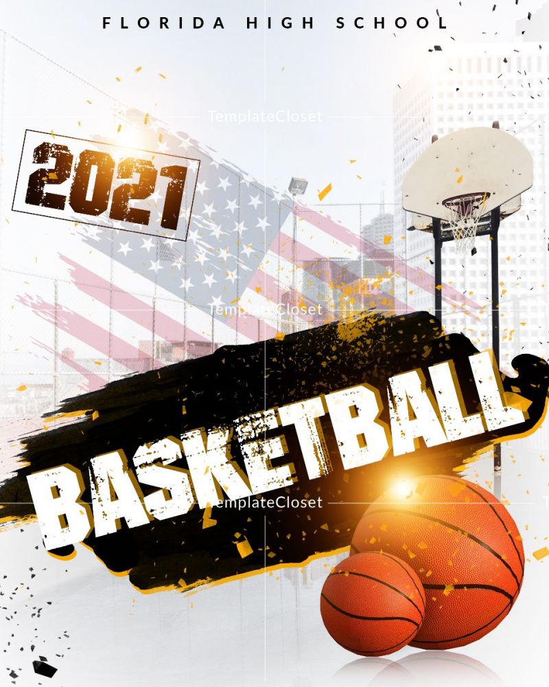 2021 Florida High School Basketball Template