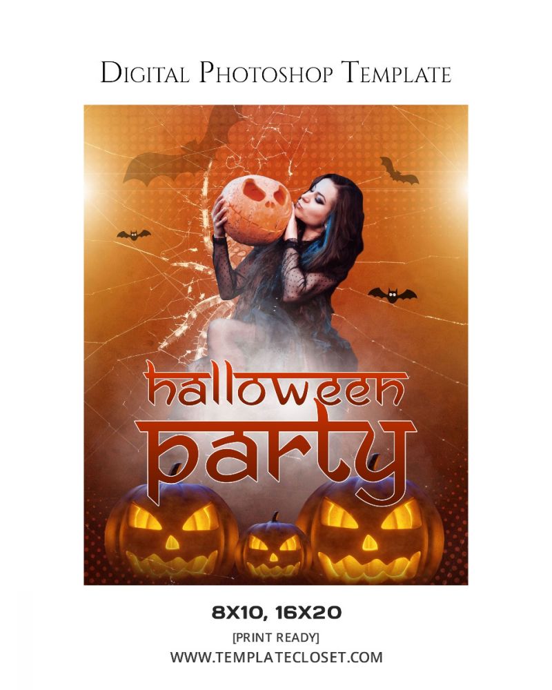 HalloweenPartyTemplatePhotography@templatecloset.com