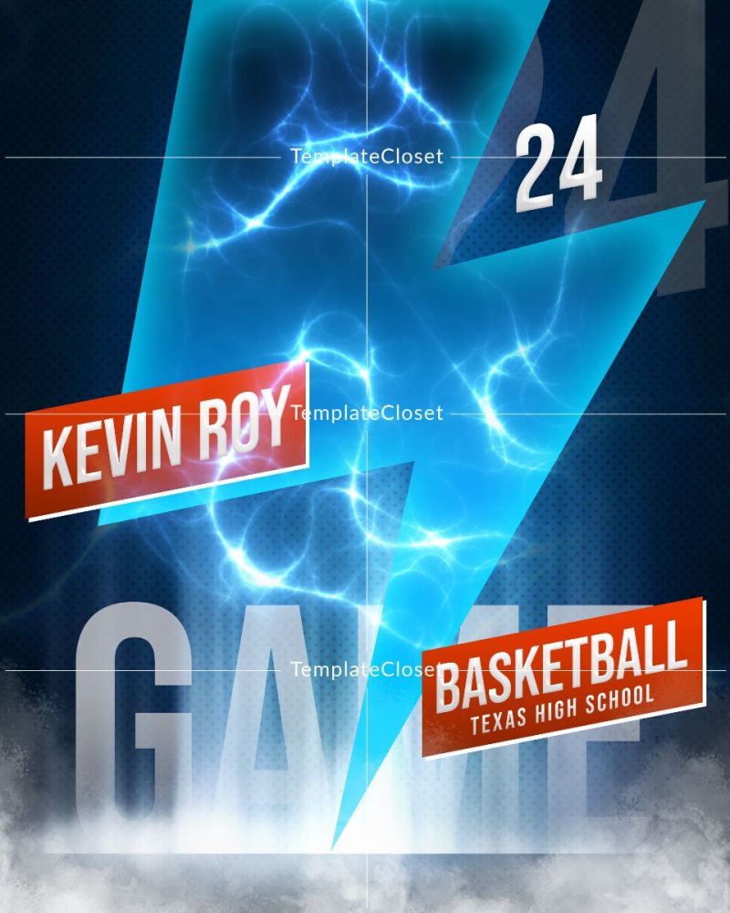 Kevin Roy - Basketball Game Sports Photography Template