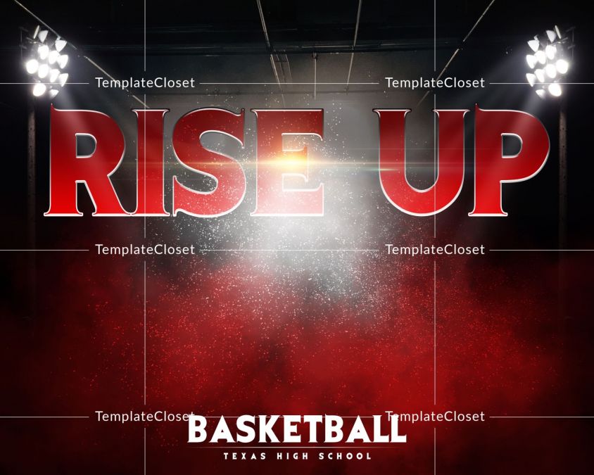 Basketball Team Sports Photoshop Poster