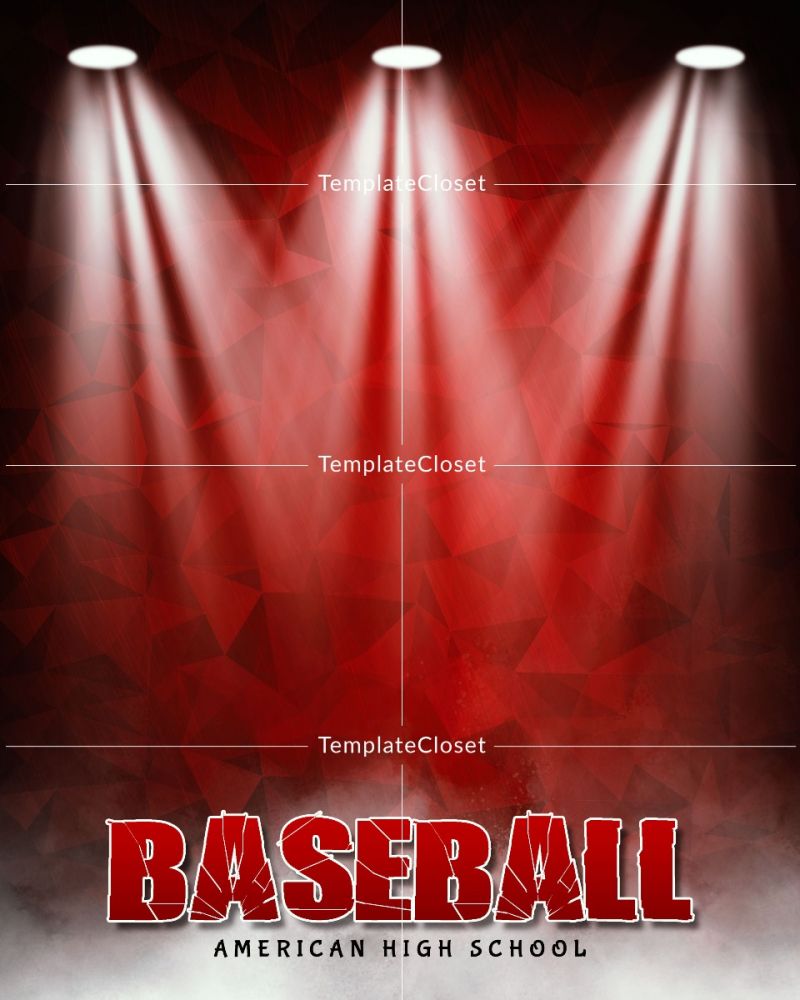 Baseball Sports Magazine Print Ready Cover