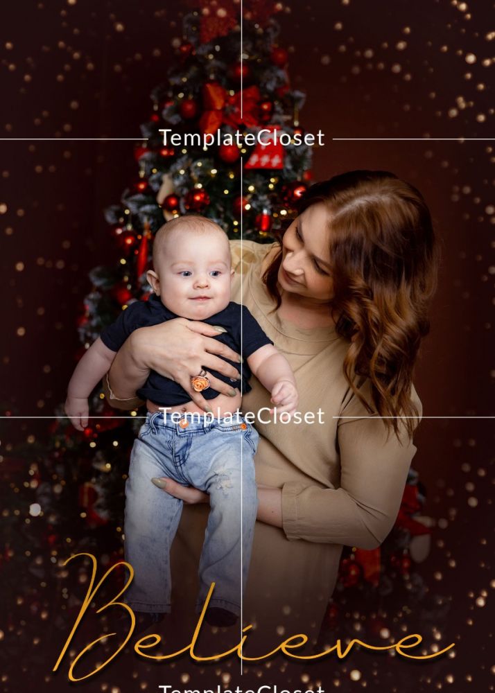 Christmas Celebration Digital Print Ready Template