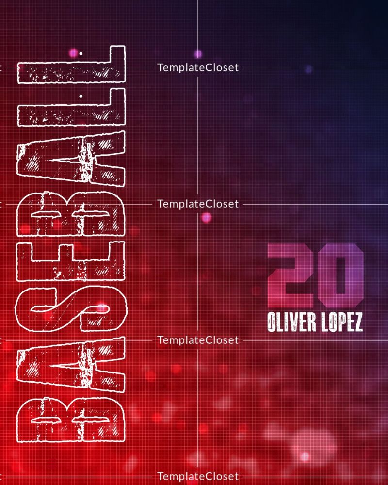 Oliver Lopez - Basketball Memory Mate Template