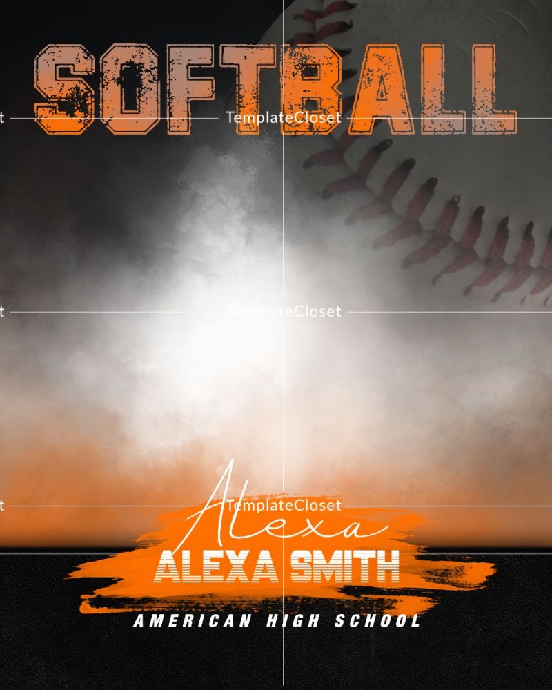 Alexa Smith - Softball Signature Effect Sports Template