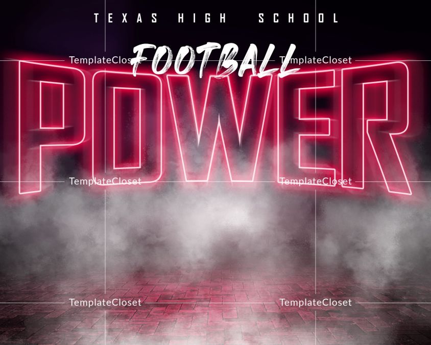 FootballNoOnehasEverDrownedInSweatPhotographyTemplate@templatecloset.com