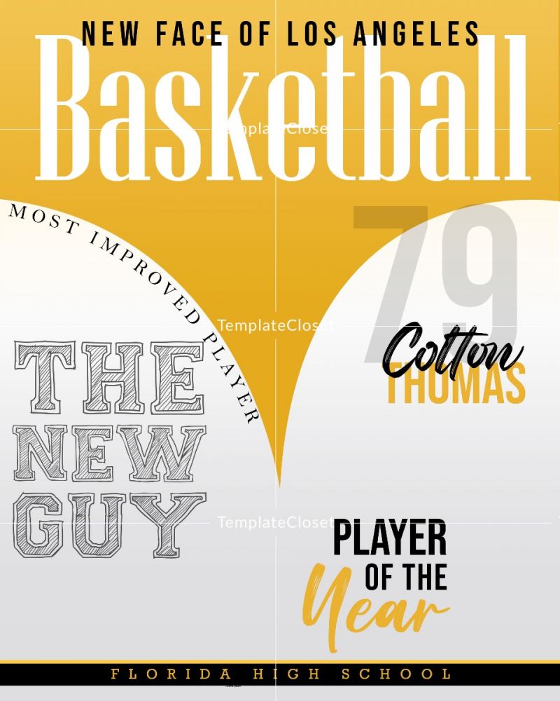 Colorful Magazine Cover Photoshop Template