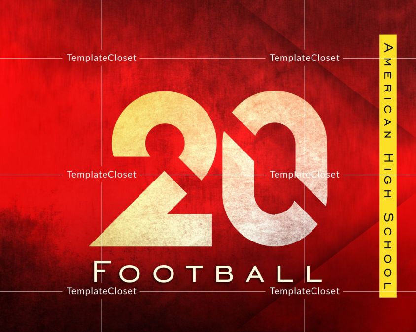 FootballNoOnehasEverDrownedInSweatPhotographyTemplate@templatecloset.com