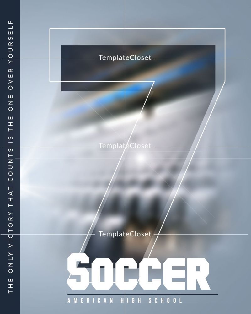 Soccer Team Moves Photoshop Layered Template