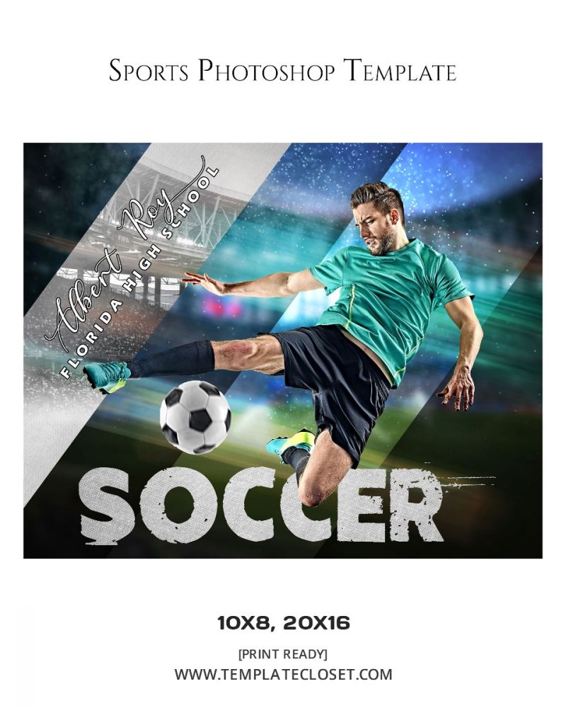Fully Customized Softball Photography Template