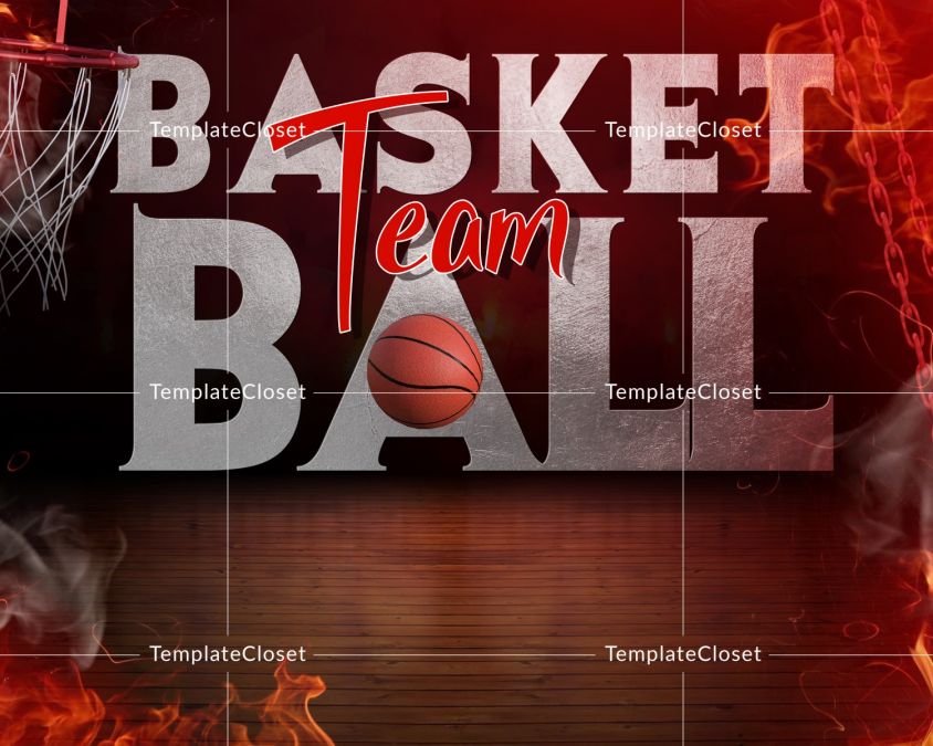 Basketball Enliven Photography Template