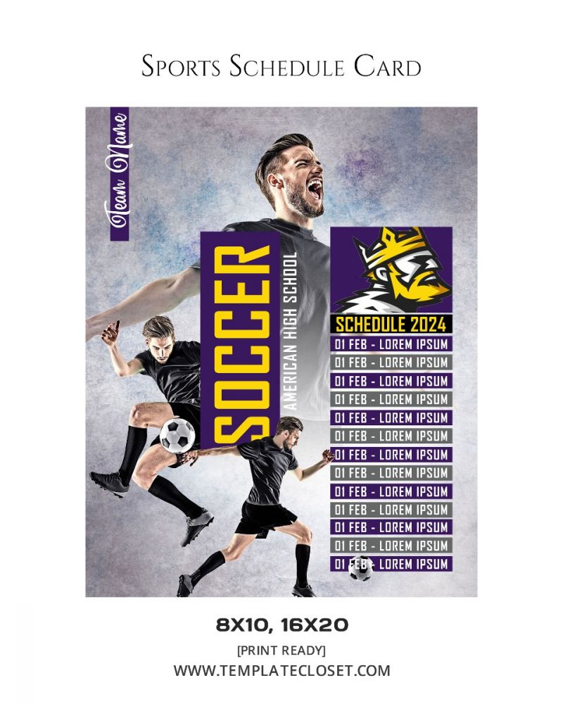 Fully Customized Softball Photography Template
