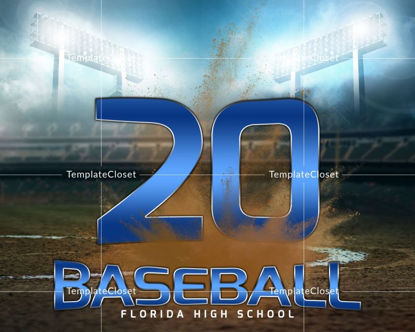 Baseball Multi Effect Customized Photography Template