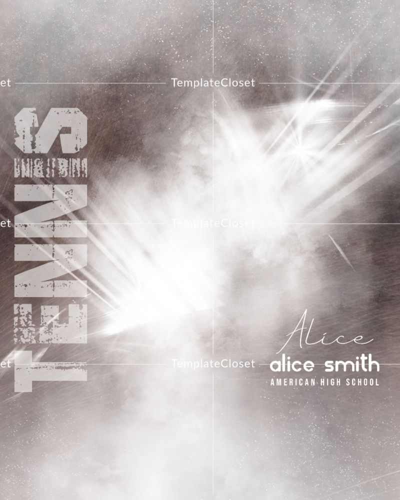 Alice Smith - Tennis Memory Mate Signature Effect Sports Template