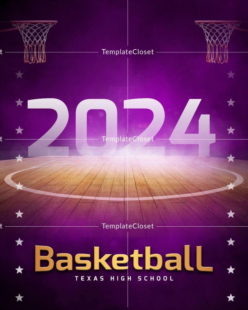Basketball Best Background Effect Photoshop Template