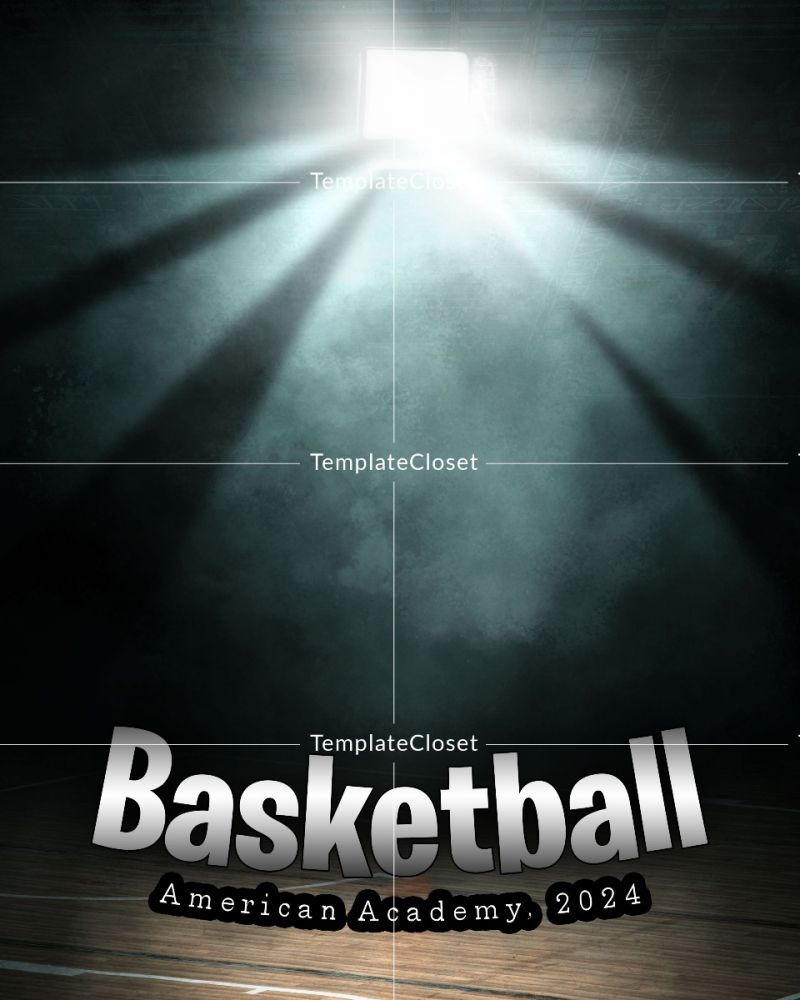 Basketball Best Background Effect Photoshop Template