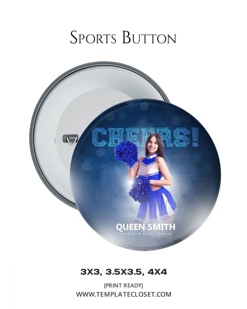 Cheerleader Enliven Effect Sports Button