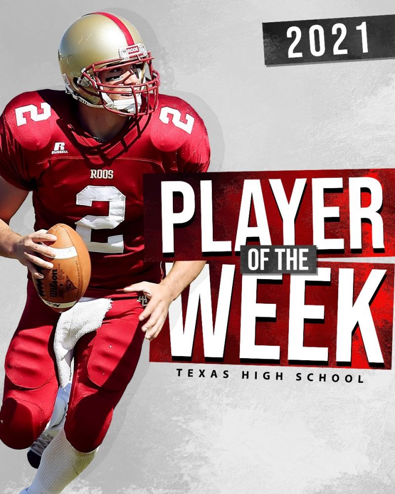 2021 Player Of The Week Template
