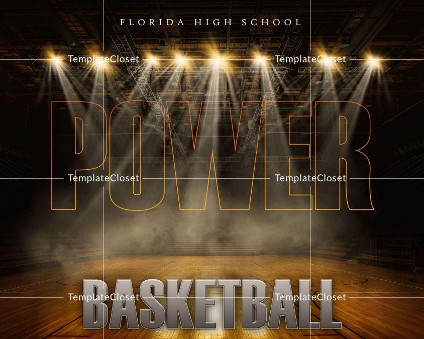 Basketball Best Background Effect Photoshop Template