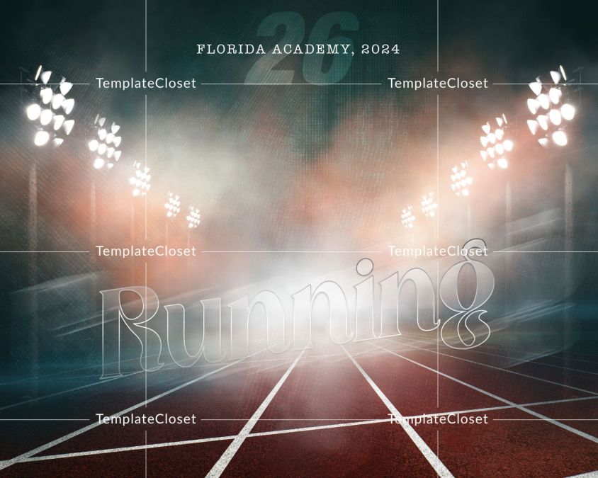 David Taylor - Running Signature Effect Photoshop Template