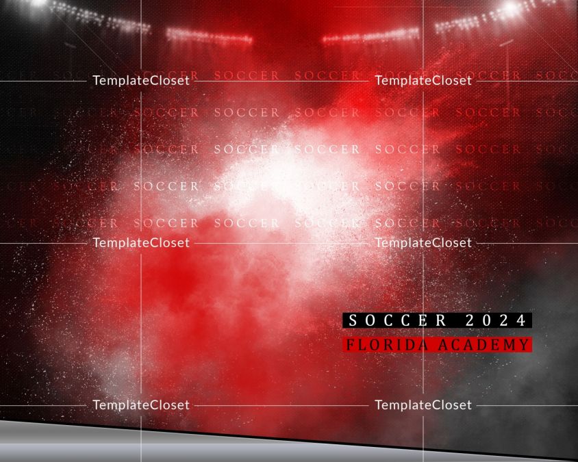 Soccer 2024 Champions Customized Photography Template