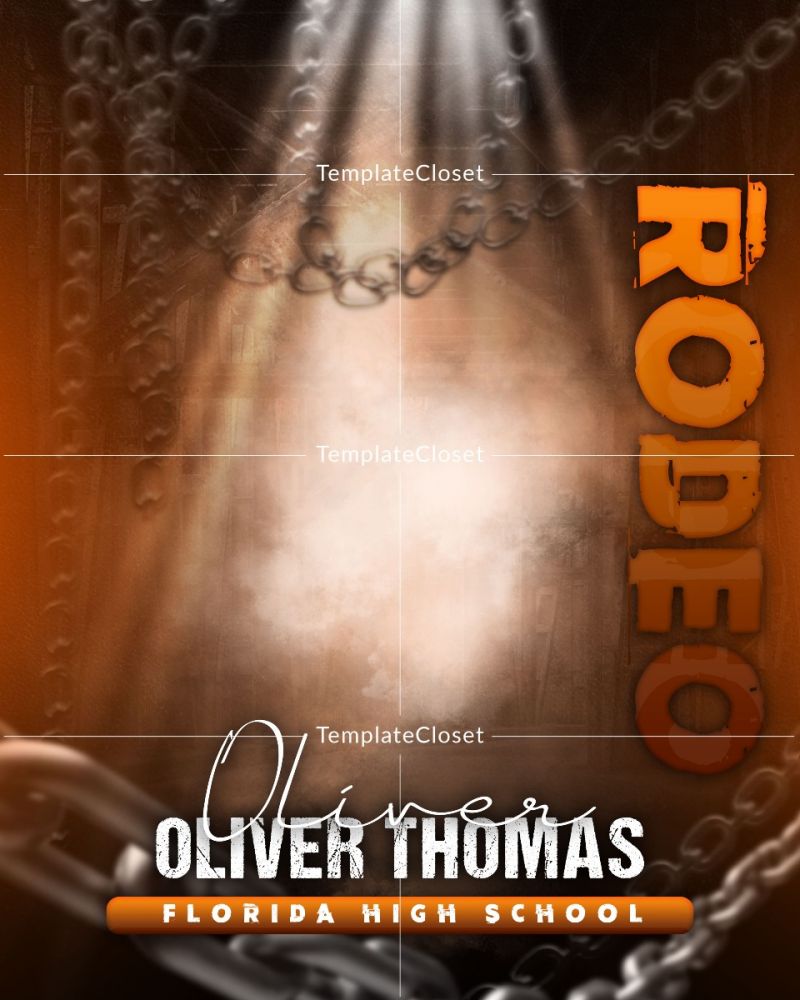 Rodeo Signature Effect Customized Photography Template